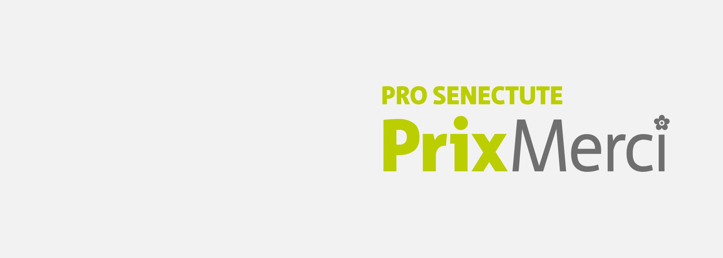 Schriftzug Prix Merci