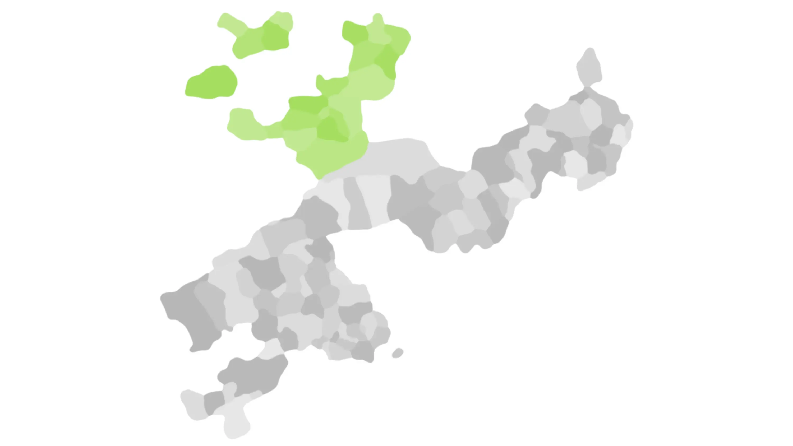 Die Pro Senectute Fachstelle in Breitenbach ist für die Gemeinden der Bezirke Dorneck und Thierstein zuständig, die auf dieser Karte des Kanton Solothurns grün gefärbt sind. 