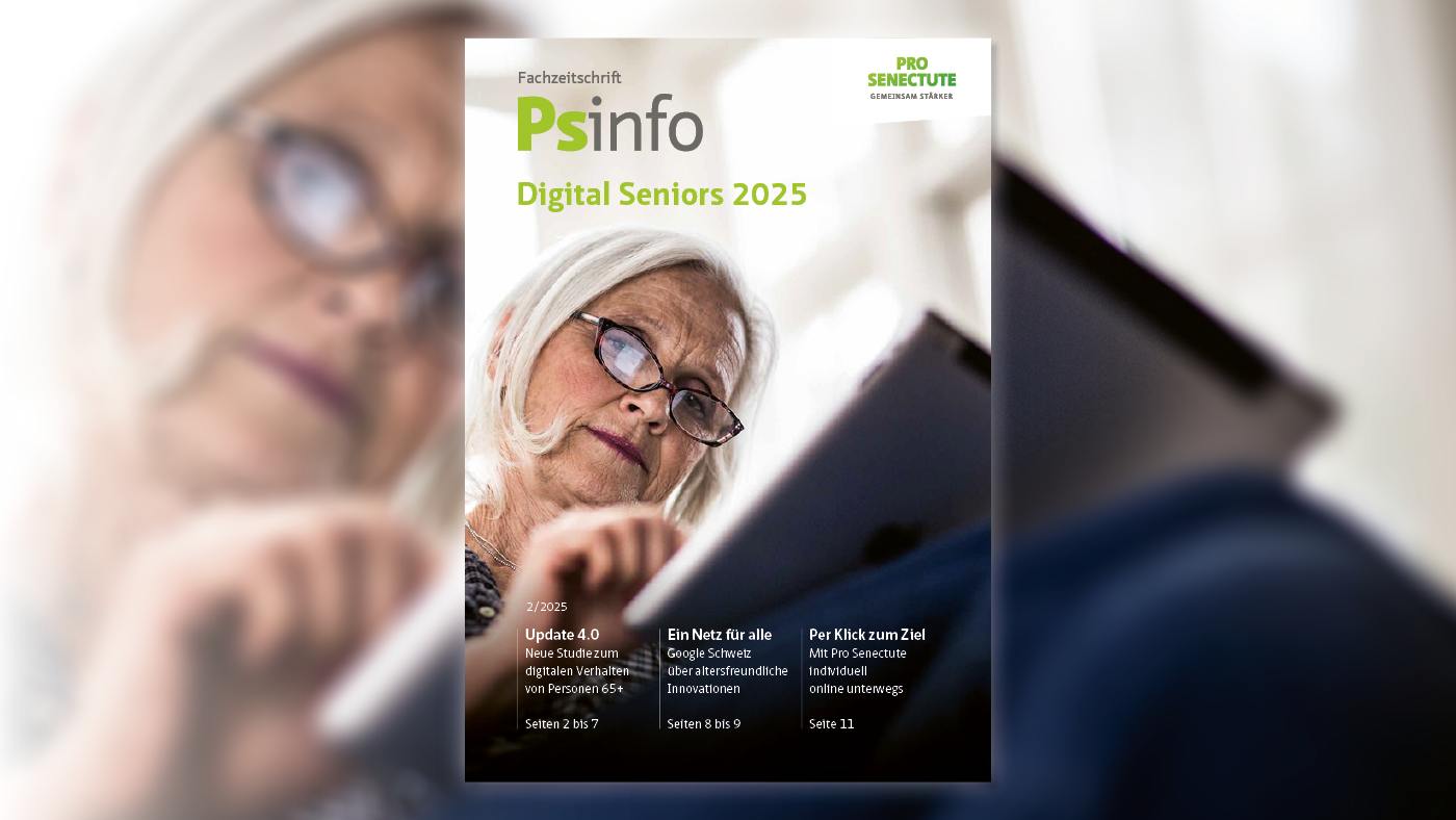 Titelblatt Psinfo: Digital Seniors 2025